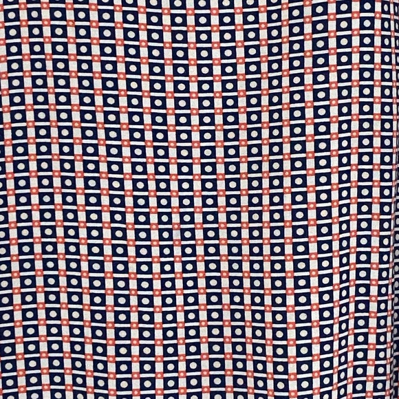 GAP Square Striped Geometric Semi-Cropped Sleeveless Blouse Tank Top - Picture 3 of 3